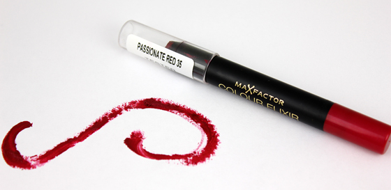 35 Passionate Red Colour Elixir Giant Pen Stick Max Factor