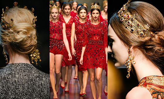 Dolce&Gabbana осень-зима 2014-2015
