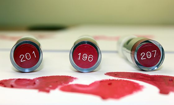 Misslyn Lipstick 201, 207, 196
