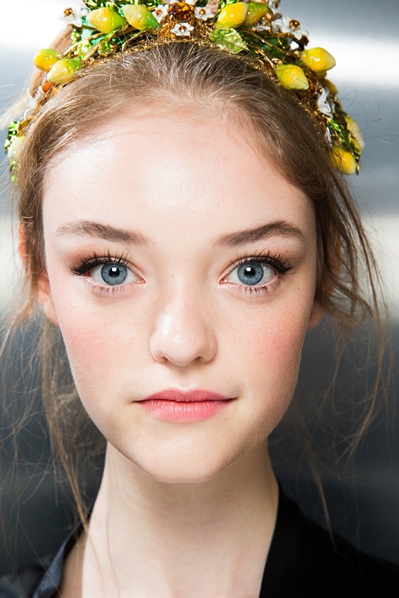 макияж от Dolce & Gabbana Spring/Summer 2016