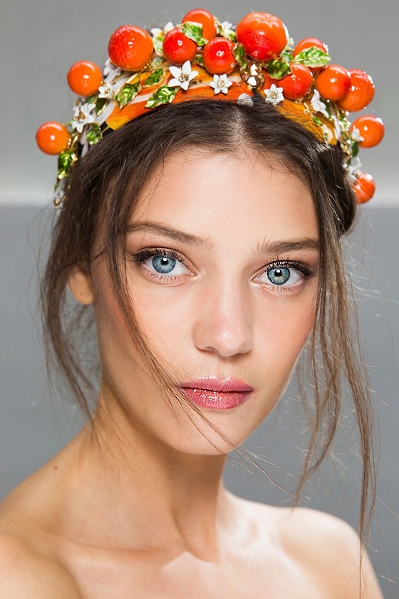 макияж от Dolce & Gabbana Spring/Summer 2016