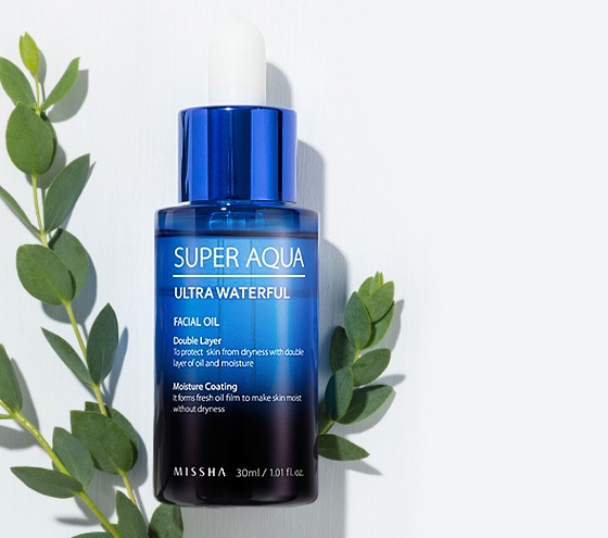 Увлажняющее масло для лица Ultra Waterful Facal Oil Missha